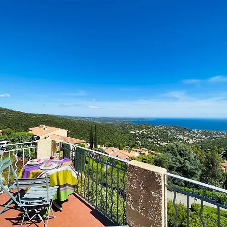 아파트 La Vigie Des Sauvagieres, Vue Mer, Piscine
